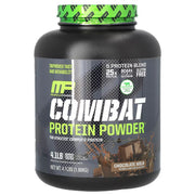 MusclePharm, Combat Protein Powder, Chocolate Milk, 4.2 lb (1.9 kg) EXP Apr 2027 - NutriFirst Pte Ltd