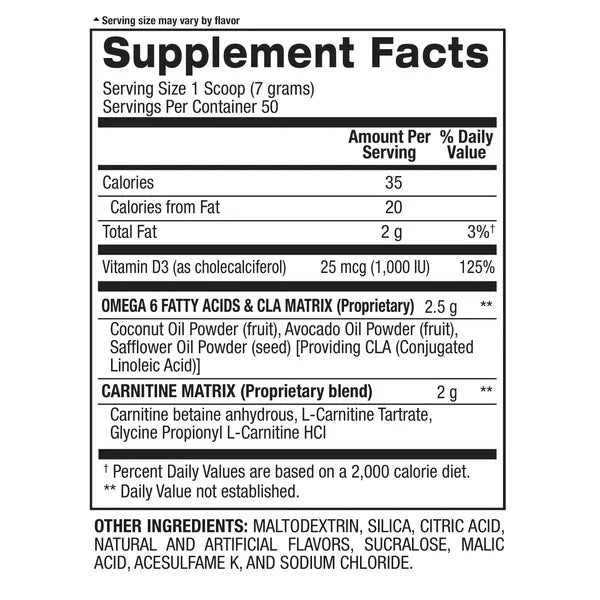 BPI Sports CLA + Carnitine (350g) 50 Servings Fruit Punch Exp Jun 2027 - NutriFirst Pte Ltd