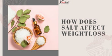 How does salt affect weight loss?