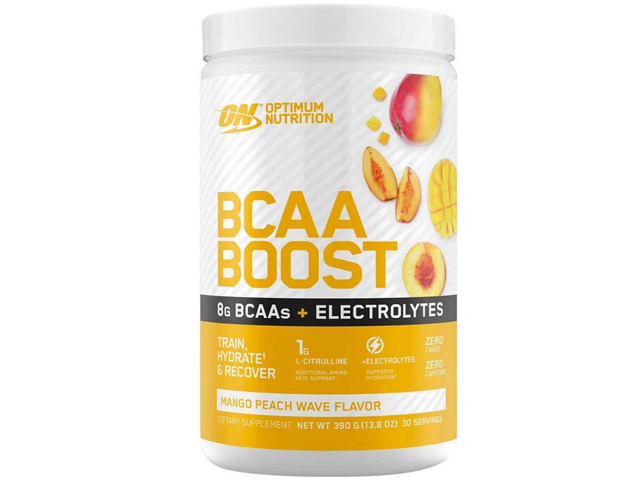 Optimum Nutrition BCAA Boost Mango Peach Flavour (390g) EXP Jun 2026 - NutriFirst Pte Ltd