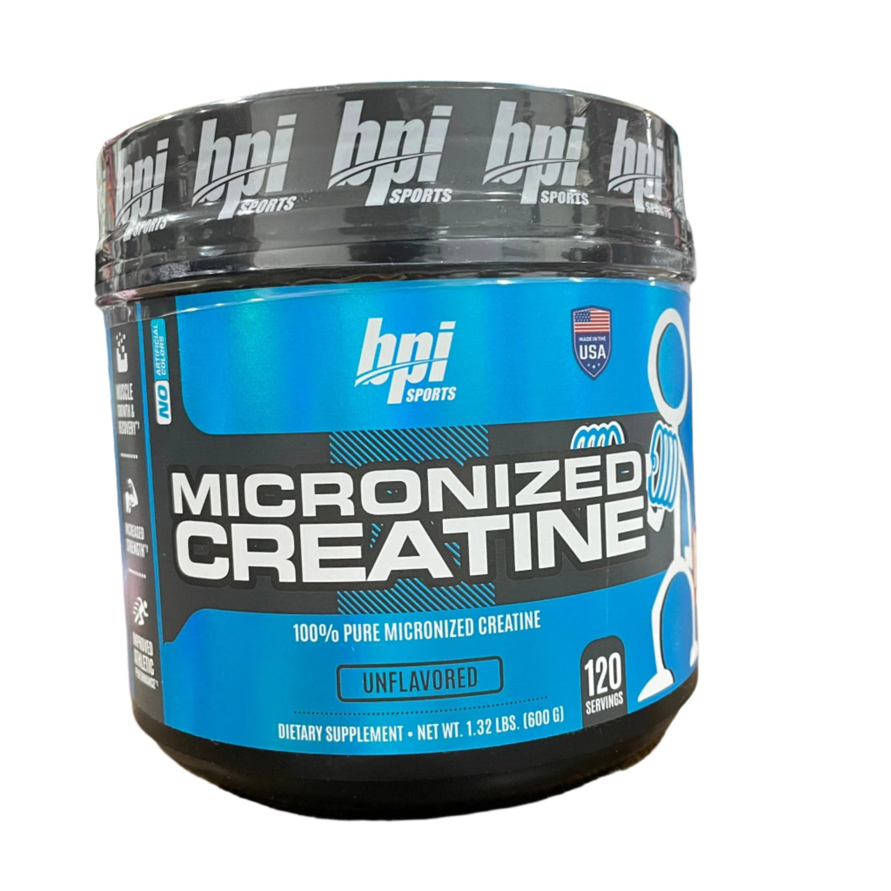 BPI Sports Micronized Creatine (600g) 120 Servings Exp Nov 2026 - NutriFirst Pte Ltd