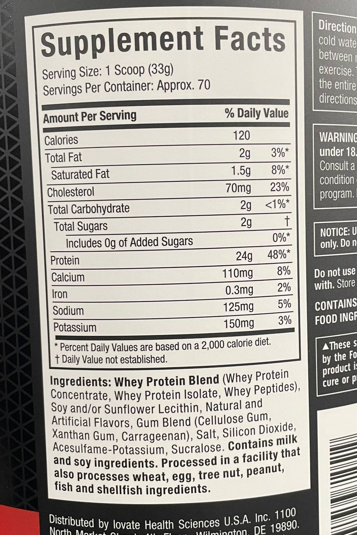 Muscletech NITROTECH 100% WHEY GOLD 5lbs French Vanilla Cream Exp -Feb 2026 - NutriFirst Pte Ltd