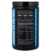 JNX Sports Stim-Free Pump Pre-Workout Blue Raspberry 20.2 oz (572 g) EXP Feb 2028 - NutriFirst Pte Ltd