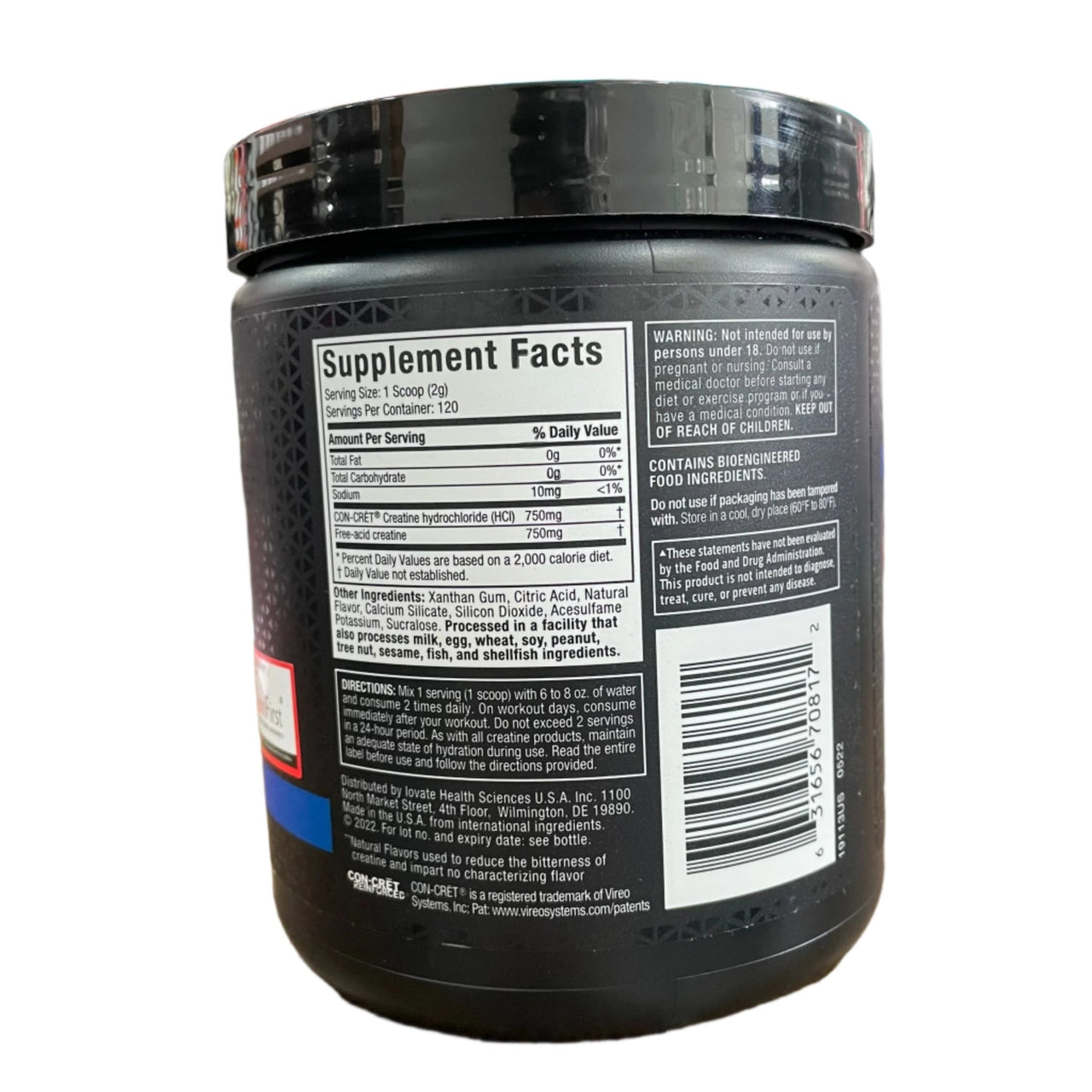 MuscleTech, Cell Tech CREACTOR, Creatine HCI + Free-Acid Creatine Unflavoured 8.47 oz (240g) Exp 5 June 2025 - NutriFirst Pte Ltd