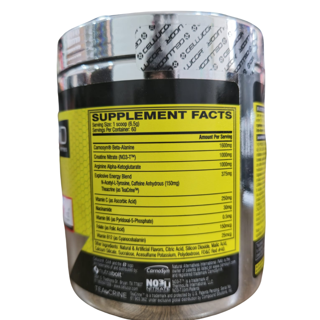 Cellucor C4 PRE-WORKOUT (390g) 60 Servings Strawberry Margarita EXP Mar 2027 - NutriFirst Pte Ltd