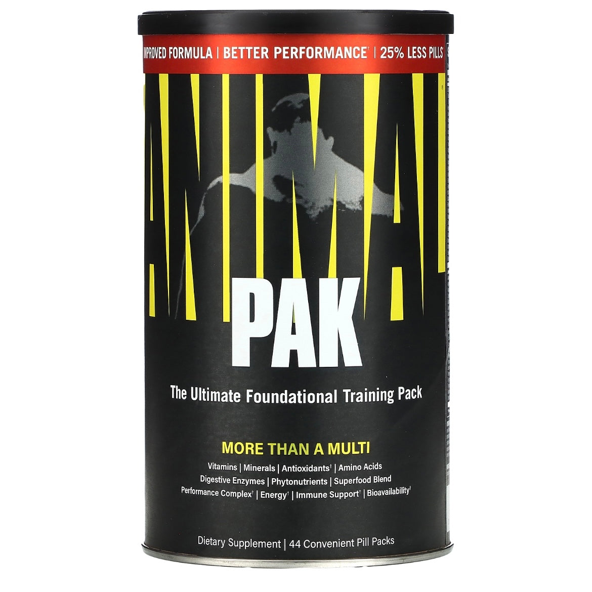 Animal Animal PAK The Ultimate Foundational Training Pack 44 Convenient Pill Packs Exp June 2025 - NutriFirst Pte Ltd