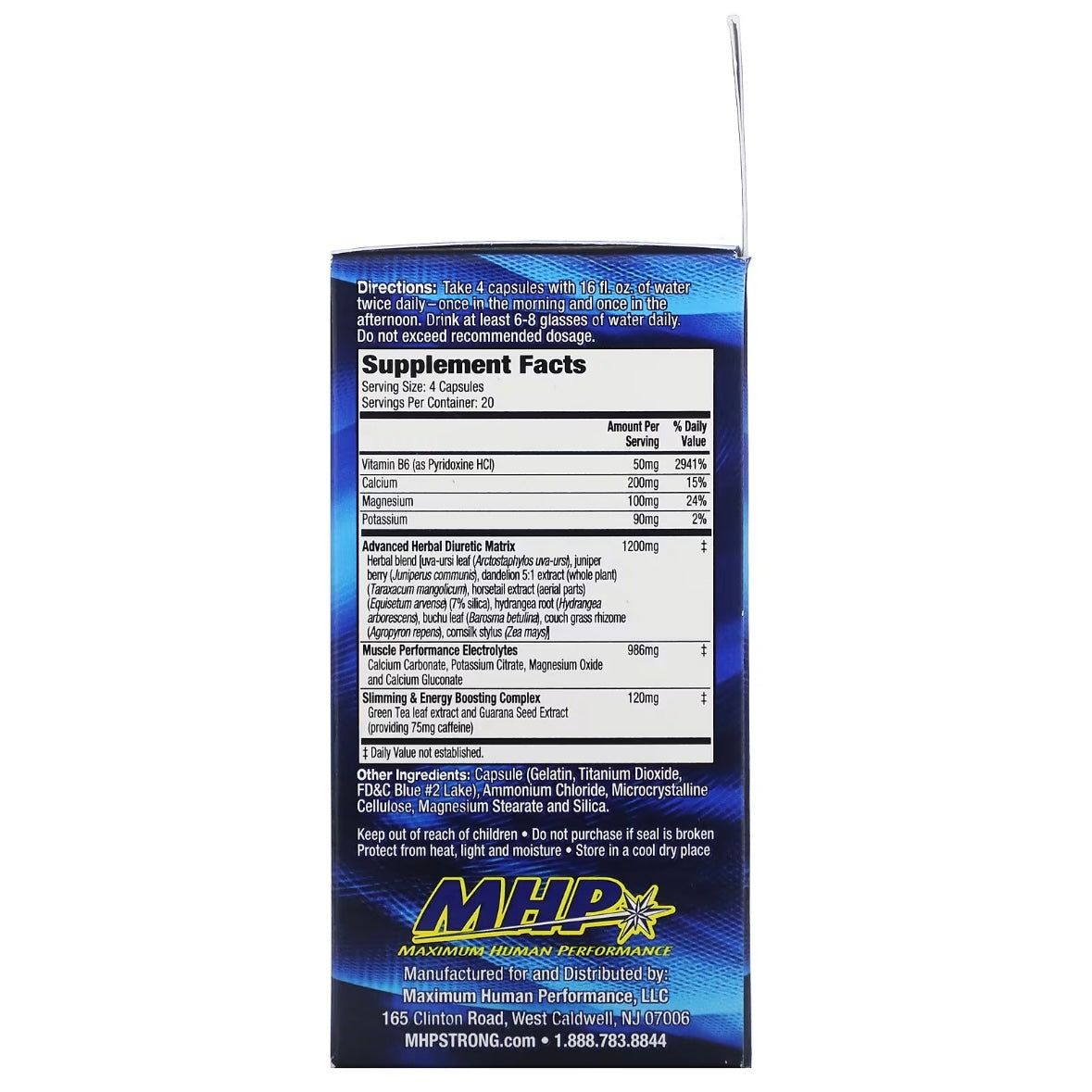 MHP XPEL Maximum Strength Herbal Diuretic 80 Capsules EXP Dec 2026 - NutriFirst Pte Ltd