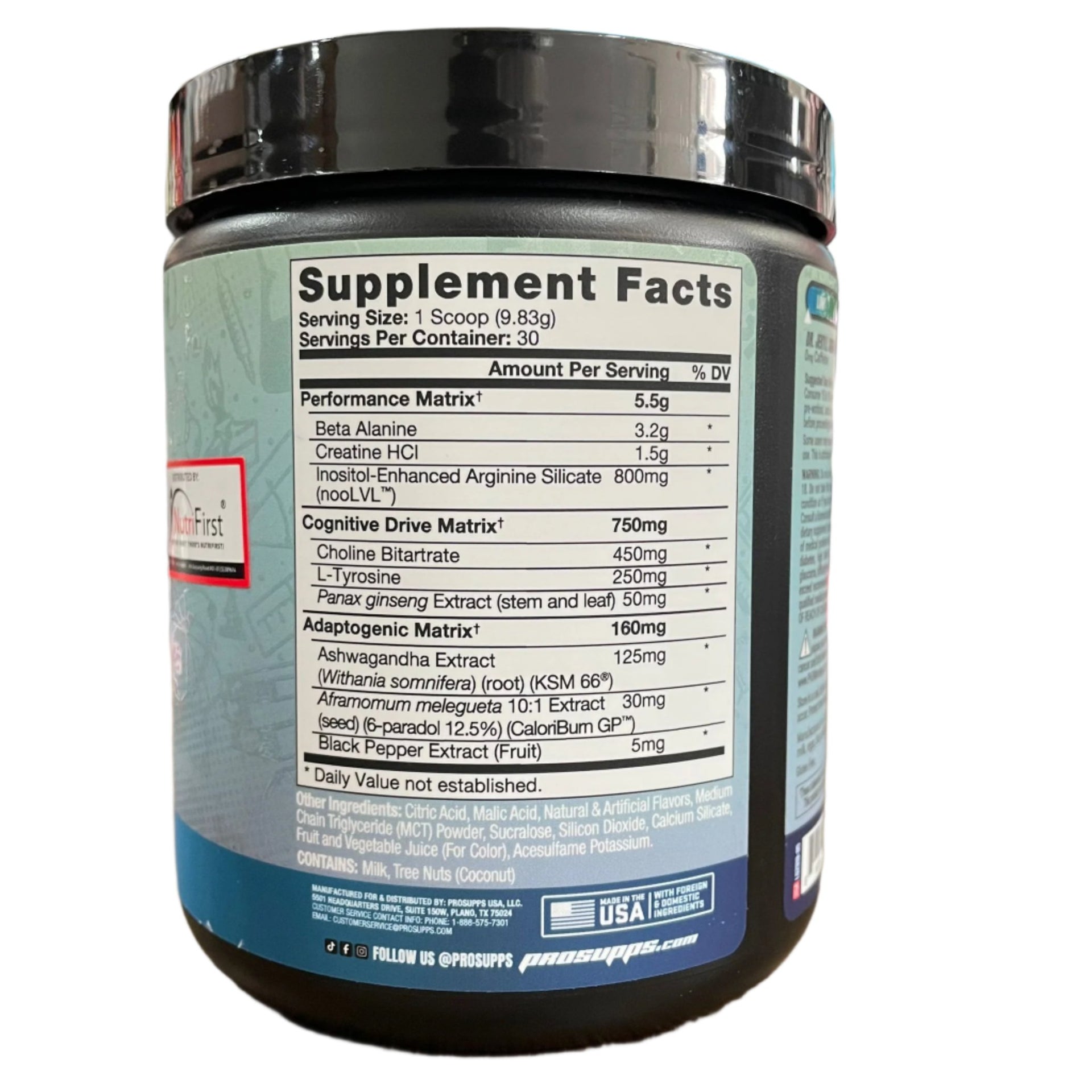 ProSupps, Dr. Jekyll Signature, Stimulant-Free Pre-Workout 294.9g 10.4oz Blueberry Lemonade EXP June 2026 - NutriFirst Pte Ltd