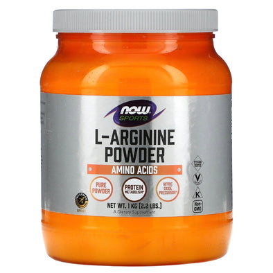 NOW Foods Sports L-Arginine Powder 2.2 lbs (1 kg) Exp Feb 2027 - NutriFirst Pte Ltd