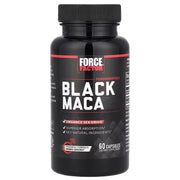 Force Factor Black Maca 60 Capsules Exp Oct 2028 - NutriFirst Pte Ltd