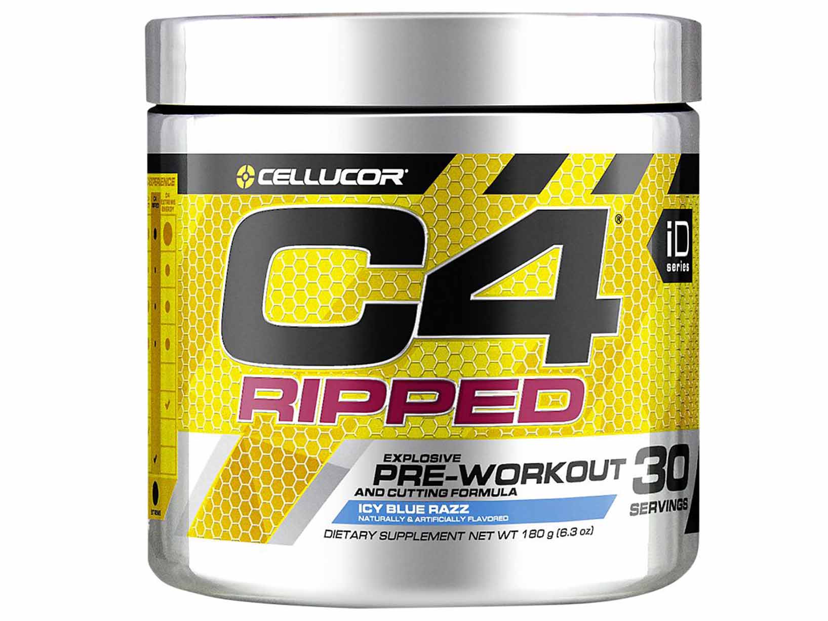 Cellucor C4® Original C4 Ripped Icy Blue Razz (30 servings) EXP May 2027 - NutriFirst Pte Ltd