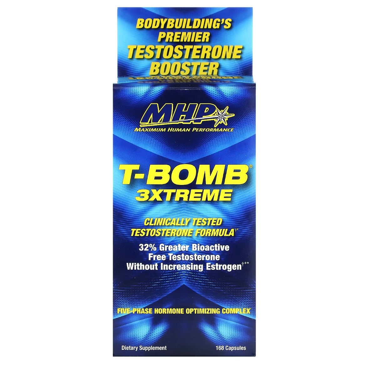 MHP T-Bomb 3Xtreme 168 Capsules EXP Jan 2027 - NutriFirst Pte Ltd