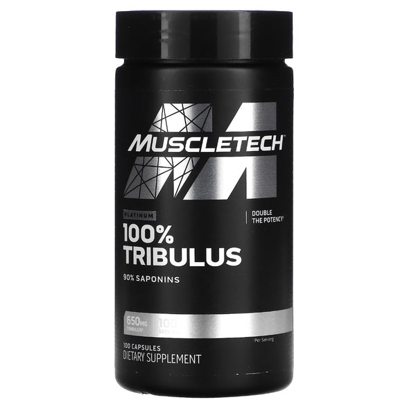 MuscleTech Platinum 100% Tribulus 650 mg 100 Capsules - NutriFirst Pte Ltd