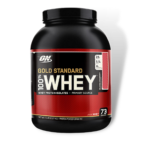 Optimum Nutrition 100% Whey Protein Gold Standard (5 Lbs) - NutriFirst Pte Ltd