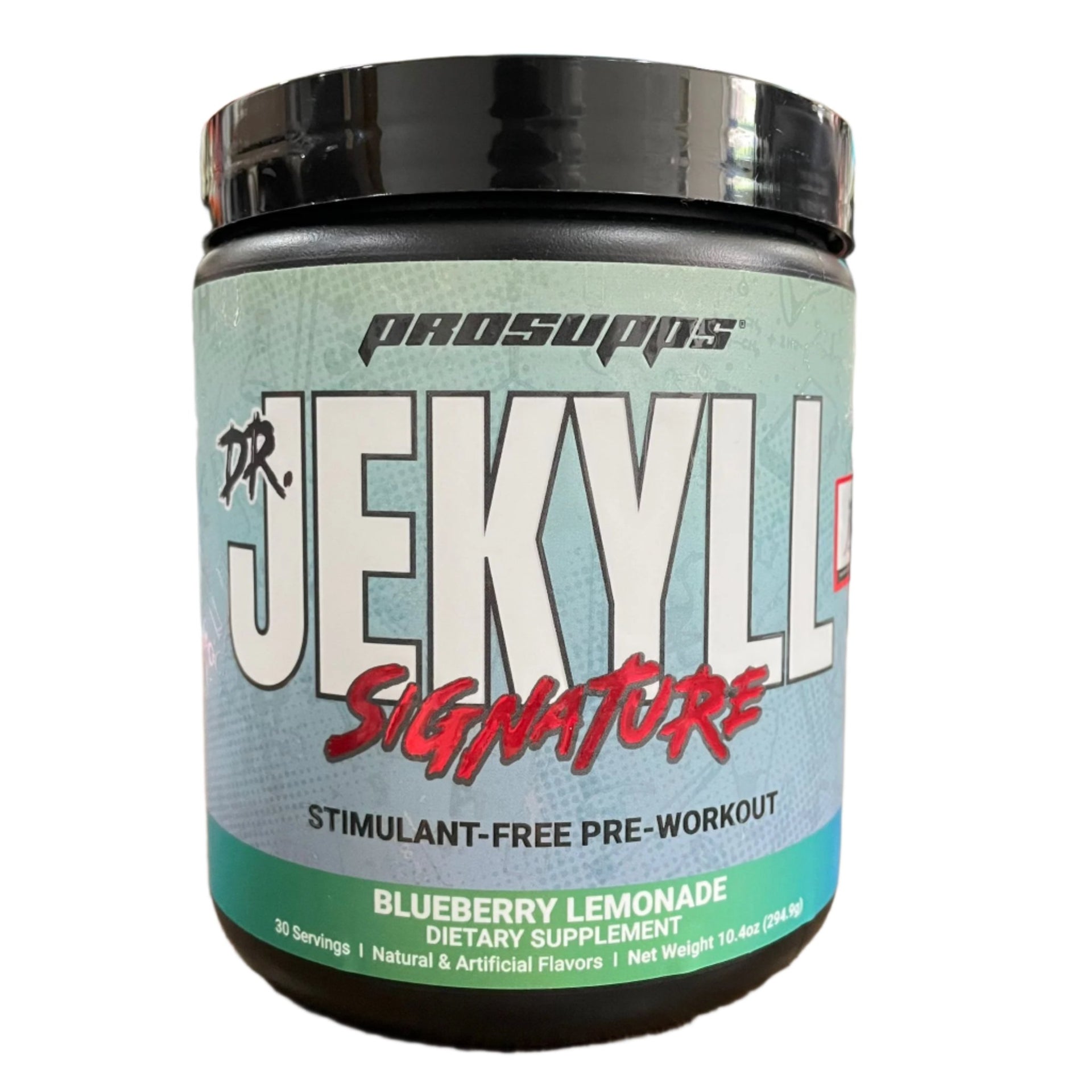 ProSupps, Dr. Jekyll Signature, Stimulant-Free Pre-Workout 294.9g 10.4oz Blueberry Lemonade EXP June 2026 - NutriFirst Pte Ltd