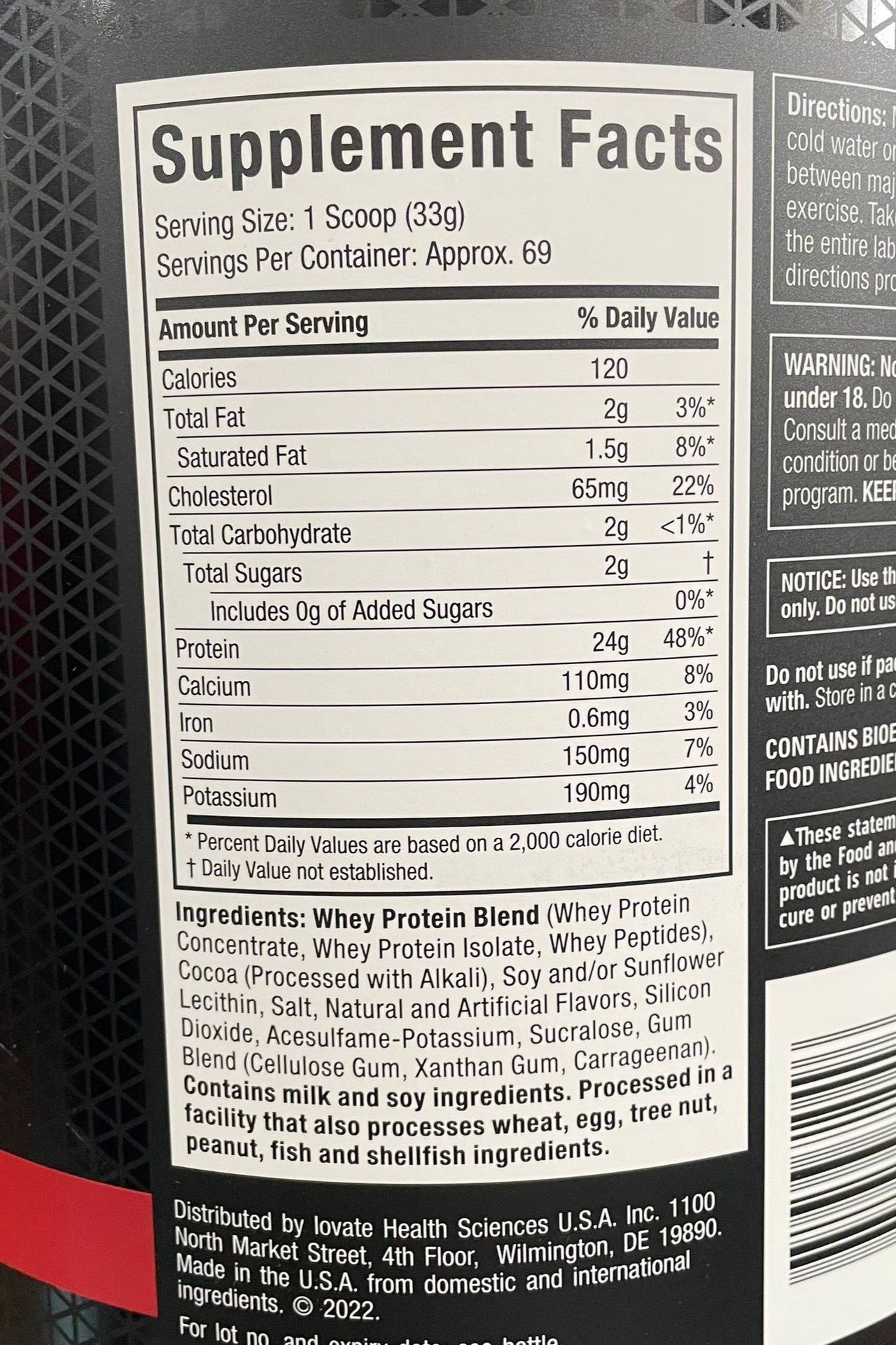 Muscletech NITROTECH 100% WHEY GOLD 5lbs Double Rich Chocolate Exp Feb 2027 - NutriFirst Pte Ltd