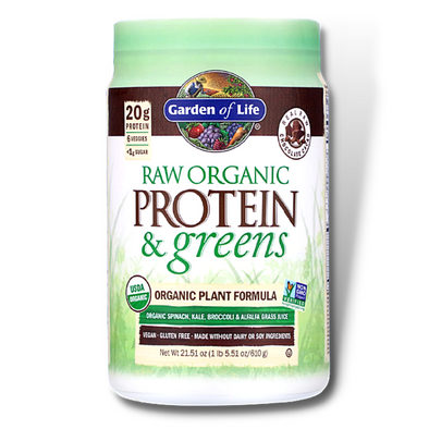 Garden of Life RAW Protein & Greens Organic Plant Formula - NutriFirst Pte Ltd