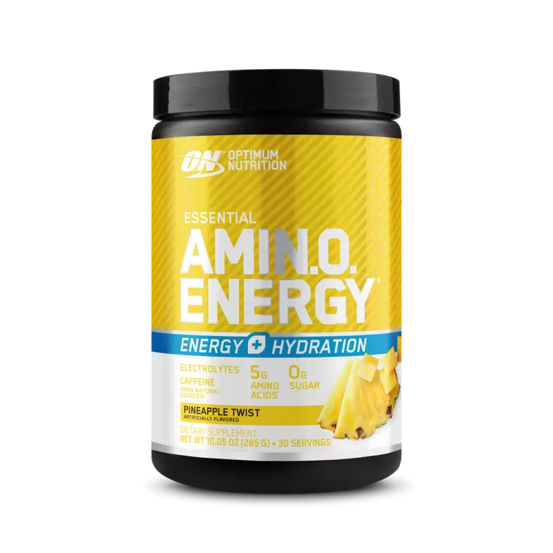 Essential AMIN.O. ENERGY + Electrolytes (Pineapple Twist) EXP Mar 2026 - NutriFirst Pte Ltd