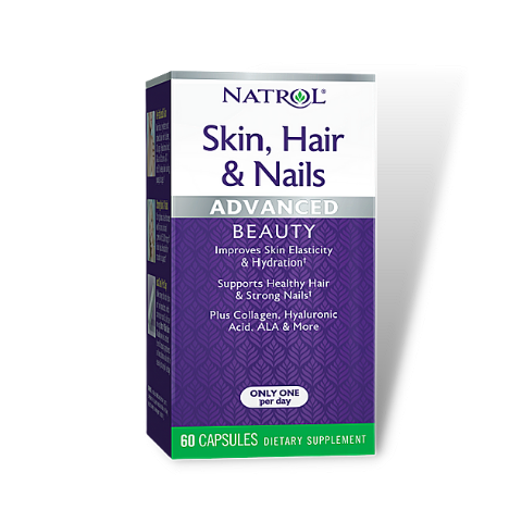 Natrol Skin Hair & Nails Advanced Beauty (60 Caps) - NutriFirst Pte Ltd