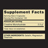 Optimum Nutrition Creatine 2500 Caps 2.5 g 300 Capsules - NutriFirst Pte Ltd