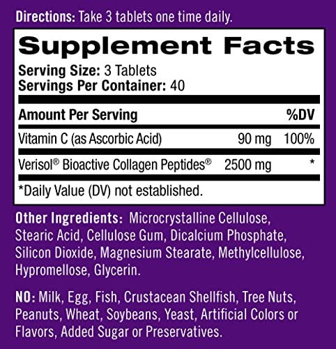 Natrol Collagen Skin Renewal (120 Tabs) - NutriFirst Pte Ltd