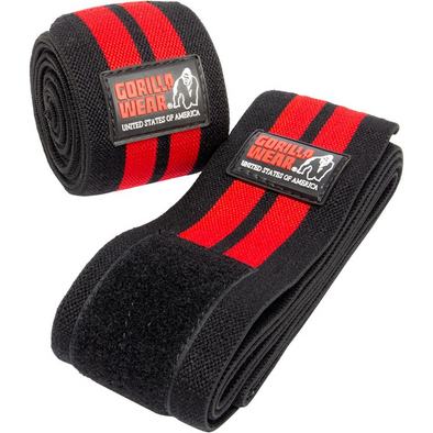 Gorilla Wear 98 inch/2.5m Knee Wraps (1 PAIR) - NutriFirst Pte Ltd