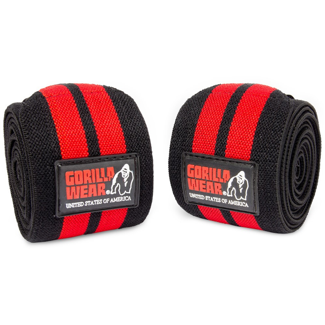 Gorilla Wear 98 inch/2.5m Knee Wraps (1 PAIR) - NutriFirst Pte Ltd