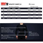 Gorilla Wear Athlete T-Shirt 2.0 Dennis James - NutriFirst Pte Ltd