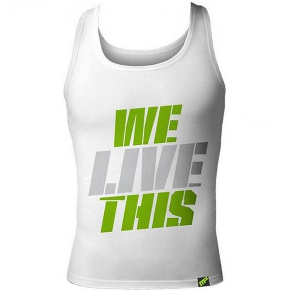 MusclePharm Sportswear We Live This Tank (WLTK) - NutriFirst Pte Ltd