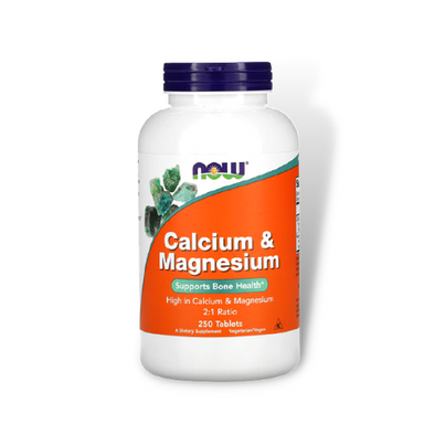 Now Foods Calcium & Magnesium (250 Tabs) - NutriFirst Pte Ltd
