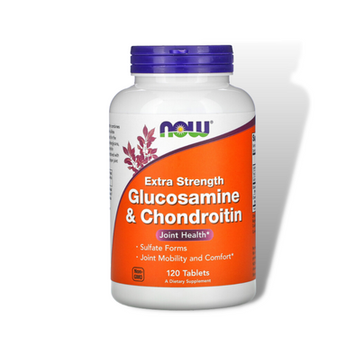 NOW Glucosamine & Chondroitin Extra Strength (120 Tabs) - NutriFirst Pte Ltd