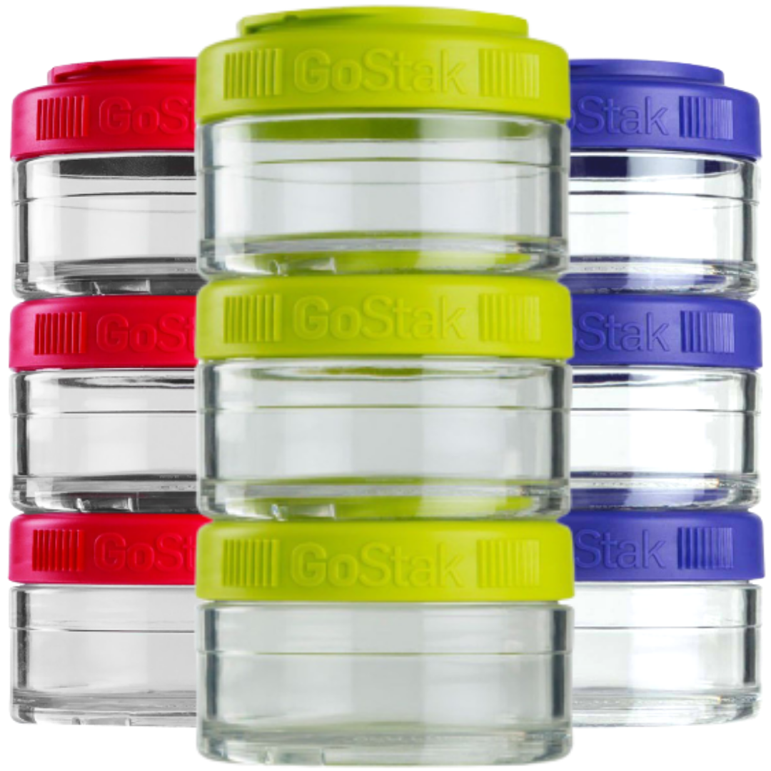 Blender Bottle GoStak (60cc) 3Pak - NutriFirst Pte Ltd