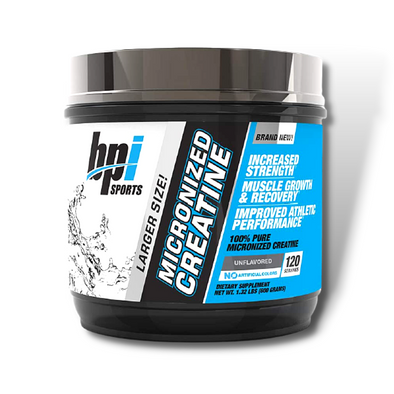 BPI Sports Micronized Creatine (600g) 120 Servings - NutriFirst Pte Ltd