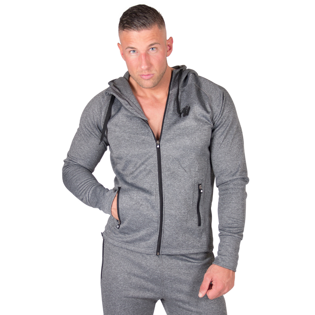 Gorilla Wear Bridgeport Zipped Hoodie - NutriFirst Pte Ltd