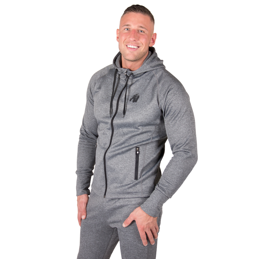 Gorilla Wear Bridgeport Zipped Hoodie - NutriFirst Pte Ltd
