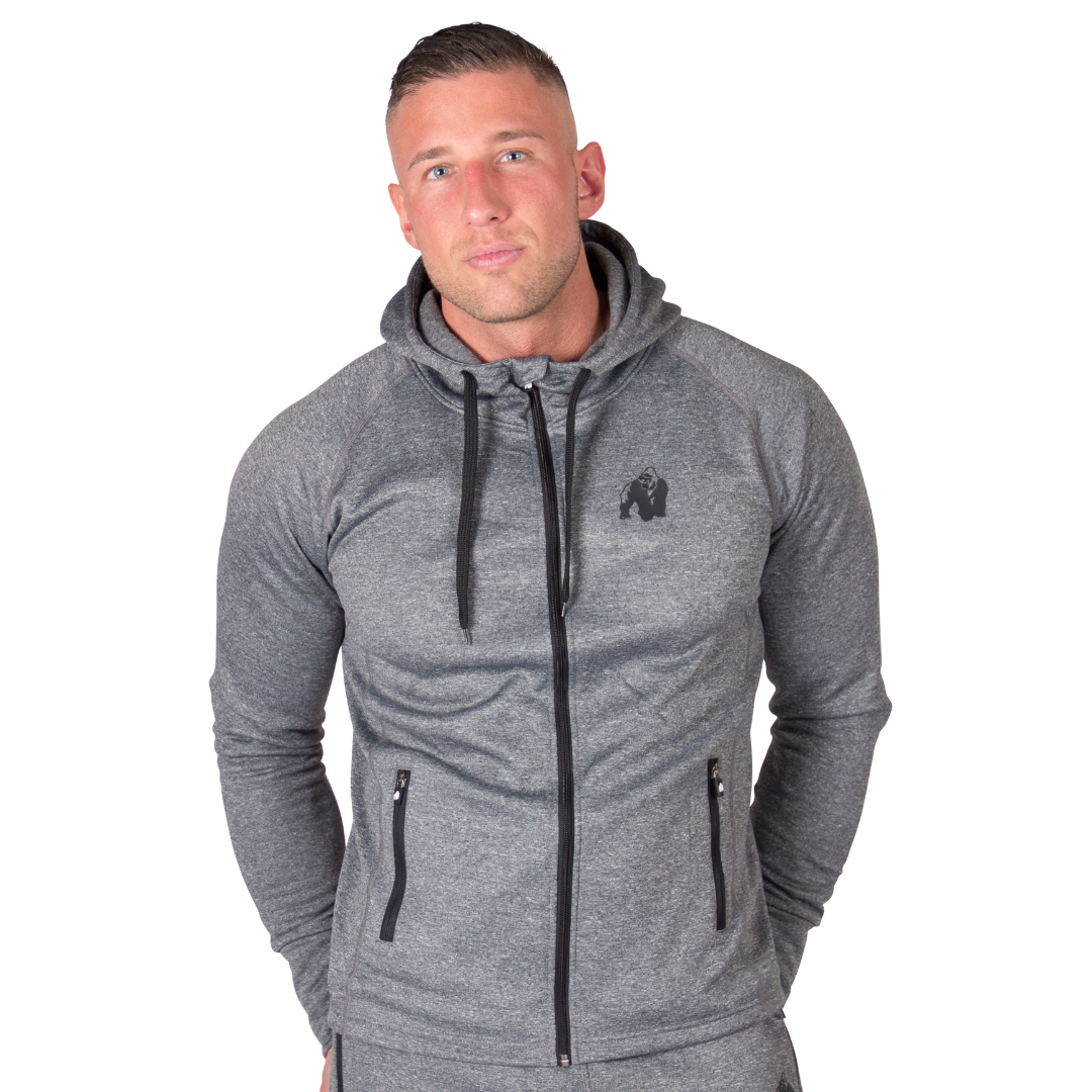 Gorilla Wear Bridgeport Zipped Hoodie - NutriFirst Pte Ltd