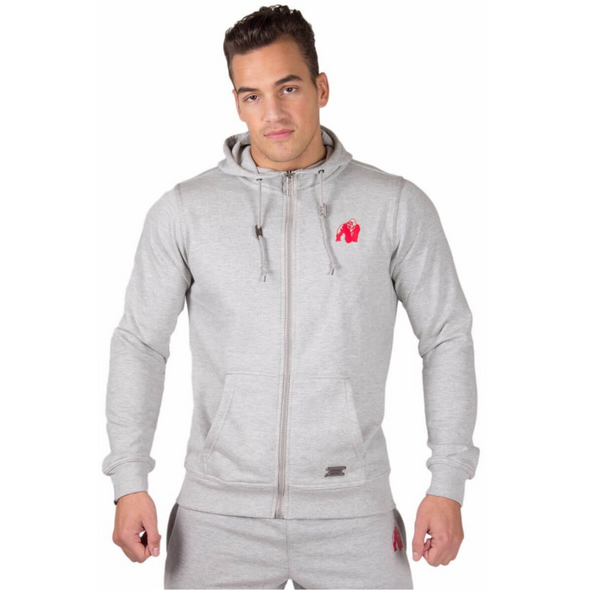 Gorilla Wear Classic Zipped Hoodie - NutriFirst Pte Ltd