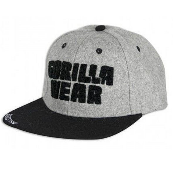 Gorilla Wear Soft Text Flat Brim Cap - NutriFirst Pte Ltd