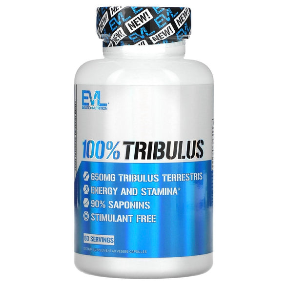 EVLution Nutrition 100% Tribulus 60 Veggie Capsules Exp Jan 2024 - NutriFirst Pte Ltd
