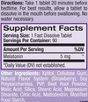 Natrol Melatonin Fast Dissolve 5mg (90 Tablets) - NutriFirst Pte Ltd