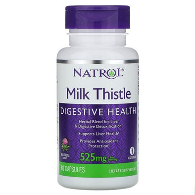 Natrol Milk Thistle 525mg (60 VCapsules) - NutriFirst Pte Ltd