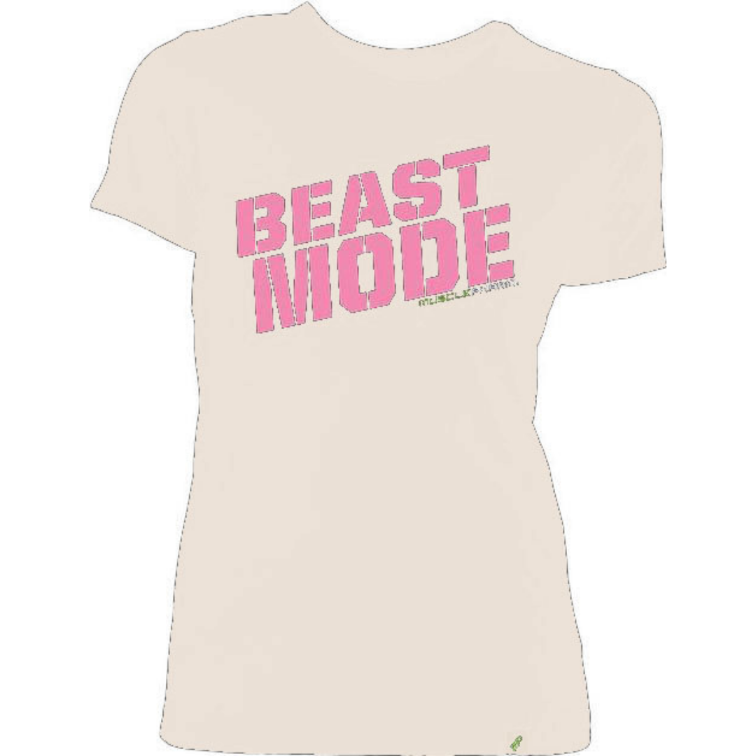 MusclePharm Sportswear Womens Beast Mode Tee (WBMT) - NutriFirst Pte Ltd