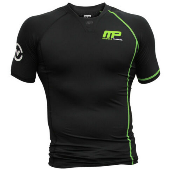 MusclePharm Sportswear Virus V-Neck Compression Top (VRCV) - NutriFirst Pte Ltd