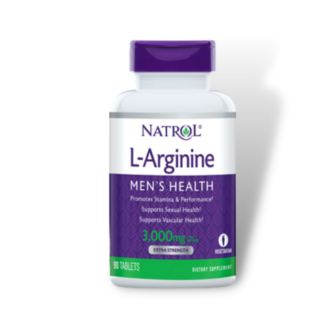 Natrol L-Arginine 3000mg (90 Tablets) - NutriFirst Pte Ltd