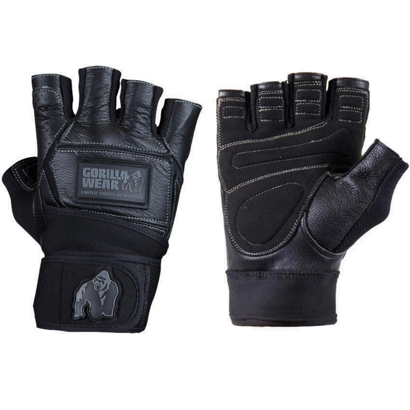 Gorilla Wear Hardcore Wrist Wrap GLOVES (1 Pair) - NutriFirst Pte Ltd
