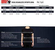 Gorilla Wear Yava Seamless Sports Bra - NutriFirst Pte Ltd